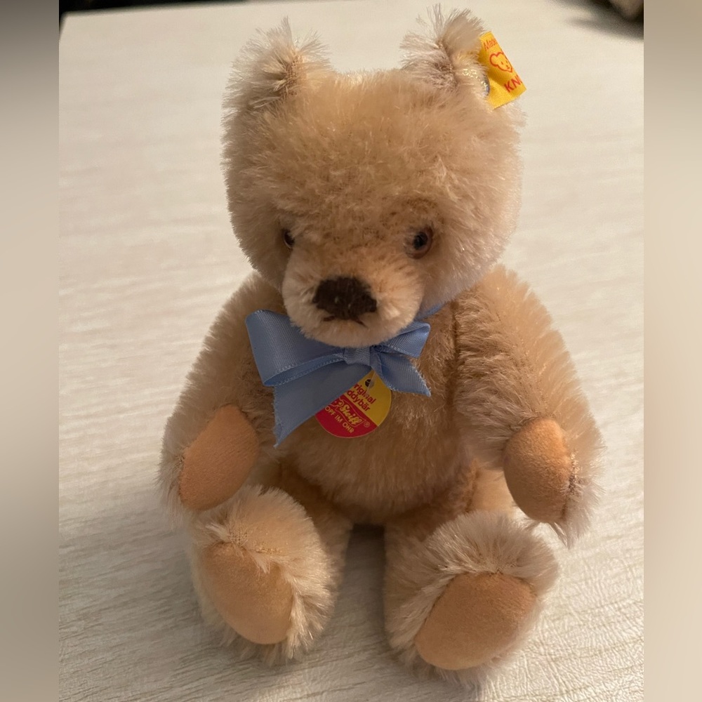 Steiff Teddy Bear with Glass Dome